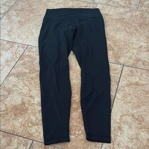 Lululemon Wunder Train Black High-Waisted Leggings